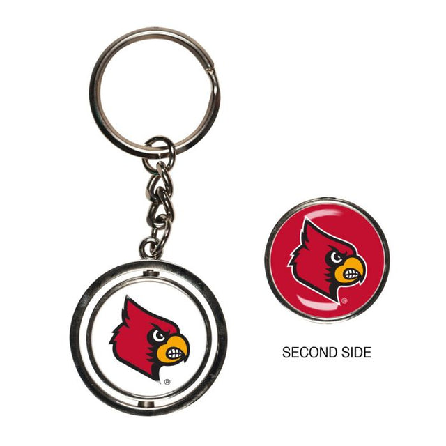 Louisville Cardinals Spinner Key Ring