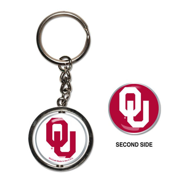 Oklahoma Sooners Spinner Key Ring