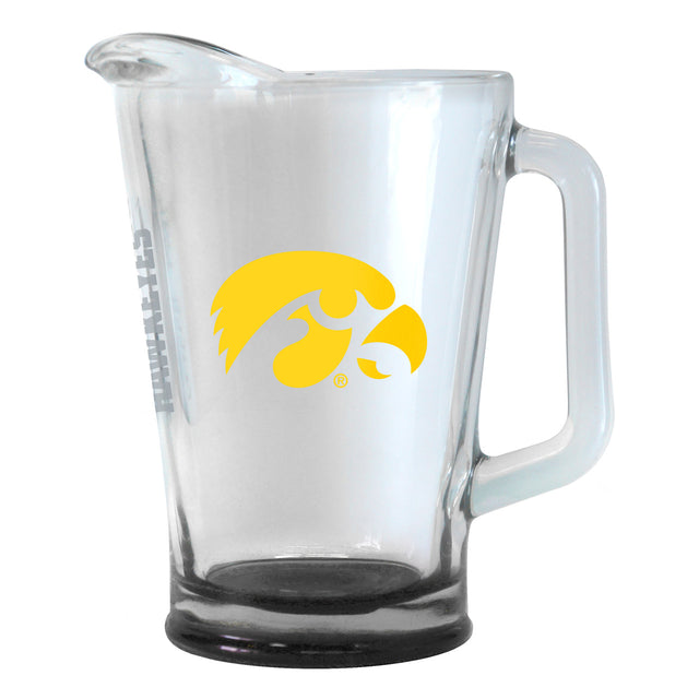 Jarra de vidrio Elite de 60 oz de Iowa Hawkeyes, estilo CO