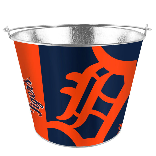 Balde de 5 cuartos de galón de los Detroit Tigers con diseño de Hype