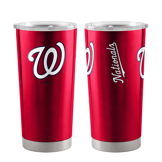 Vaso de viaje de 20 oz de Washington Nationals, ultra rojo