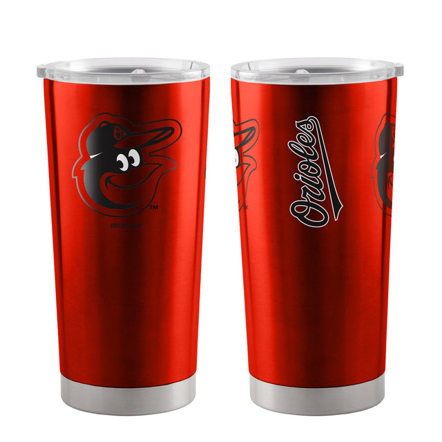 Baltimore Orioles Travel Tumbler 20oz Ultra Orange