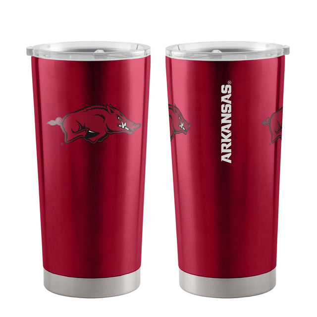 Arkansas Razorbacks Travel Tumbler 20oz Ultra Burgundy