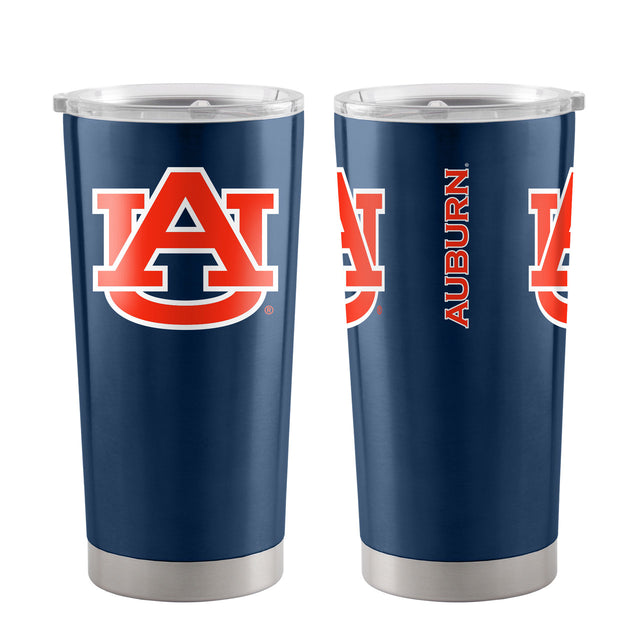 Vaso de viaje Auburn Tigers de 20 oz, color azul marino