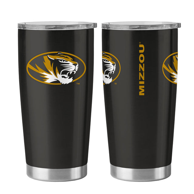 Vaso de viaje Missouri Tigers de 20 oz, ultra negro