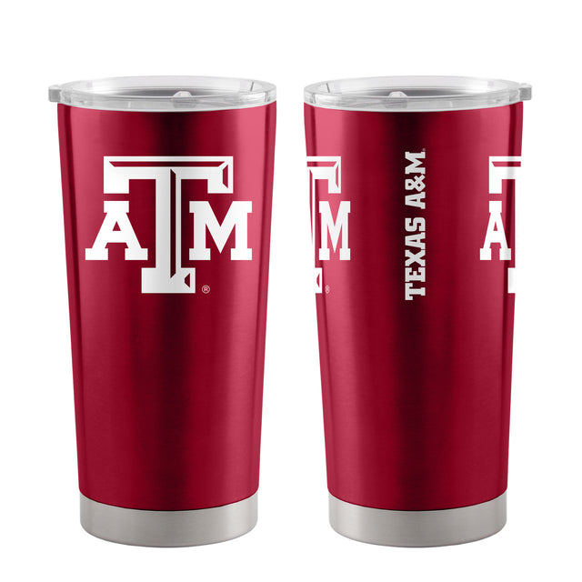 Vaso de viaje Texas A&amp;M Aggies de 20 oz, ultra rojo