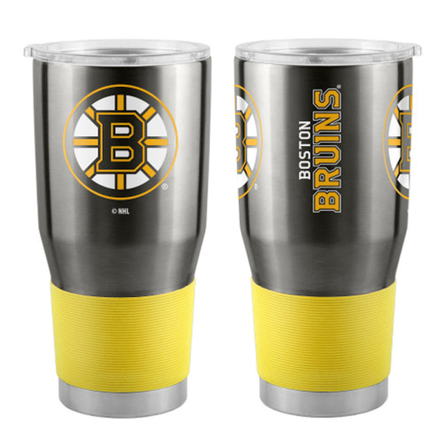 Vaso de viaje Boston Bruins de acero inoxidable de 30 oz