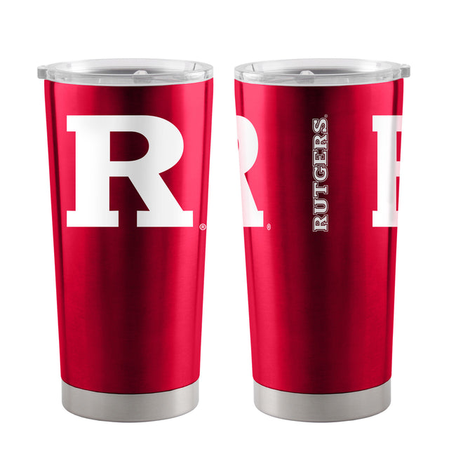 Vaso de viaje Rutgers Scarlet Knights de 20 oz, ultra rojo