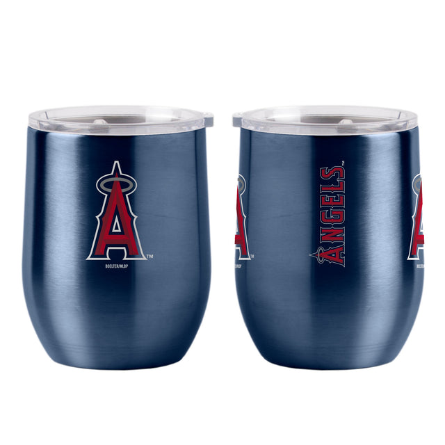 Vaso de viaje ultra curvo de 16 oz de Los Angeles Angels