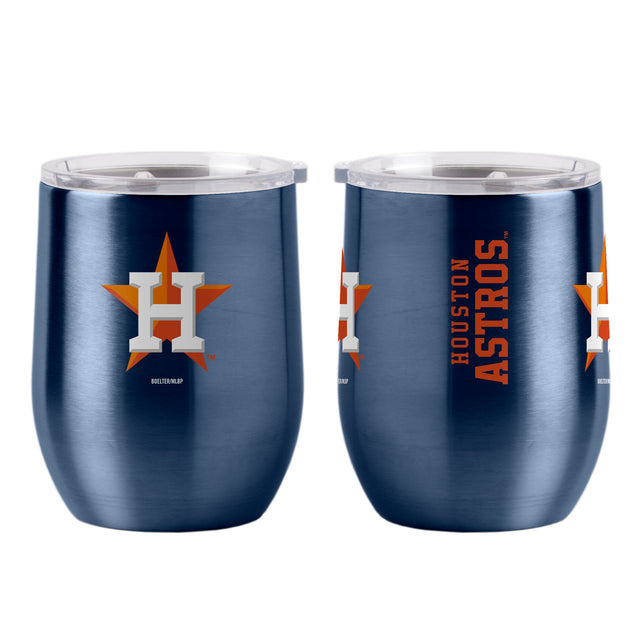 Vaso de viaje ultra curvo de 16 oz de los Houston Astros