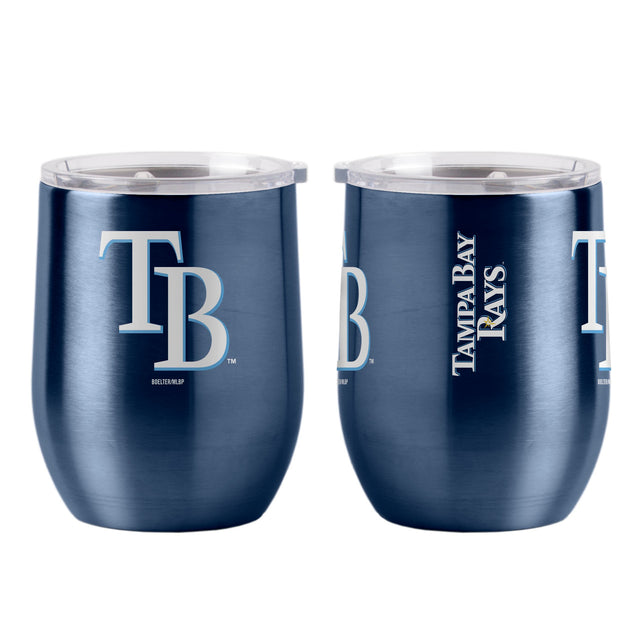 Vaso de viaje ultra curvo de 16 oz de los Tampa Bay Rays