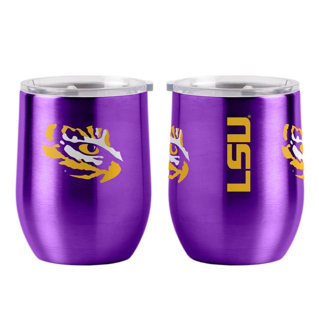 Vaso de viaje ultra curvo de 16 oz de LSU Tigers