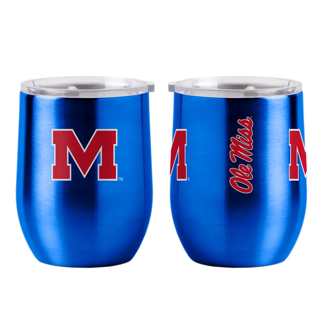 Mississippi Rebels Travel Tumbler 16oz Ultra Curved Beverage