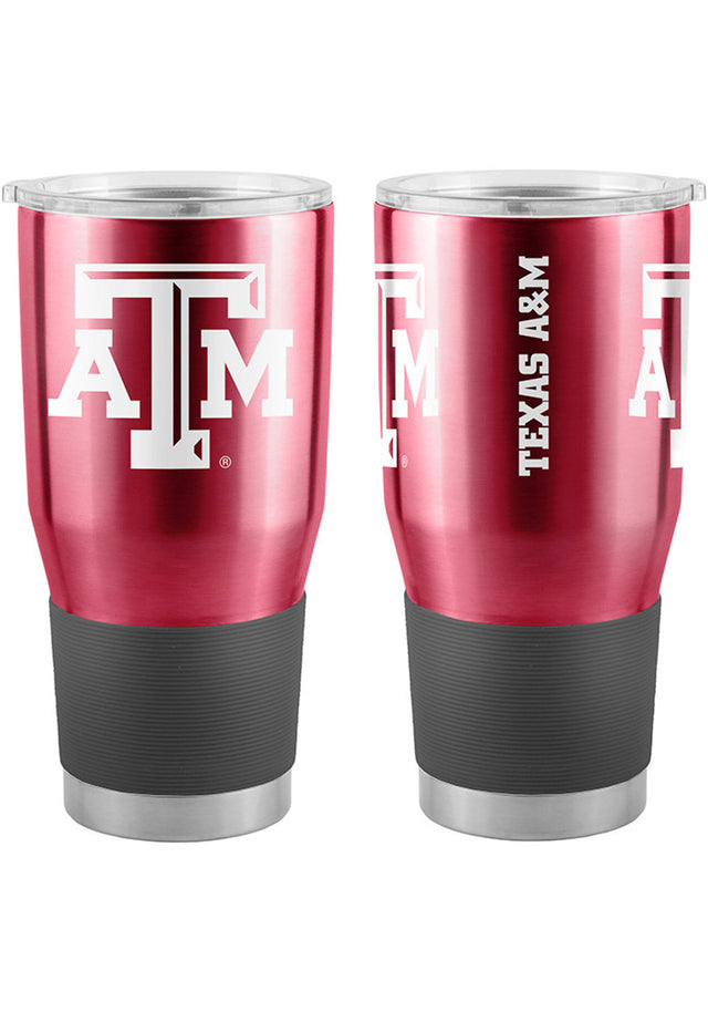 Vaso de viaje Texas A&amp;M Aggies de 30 oz de acero inoxidable