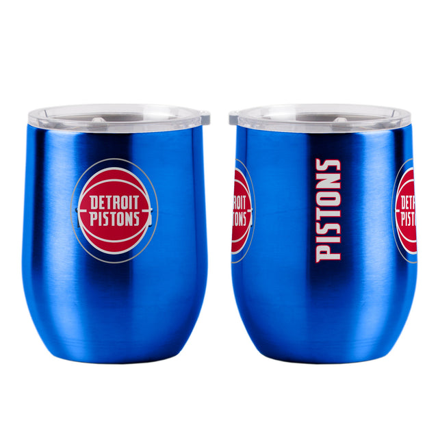 Detroit Pistons Travel Tumbler 16oz Ultra Curved Beverage