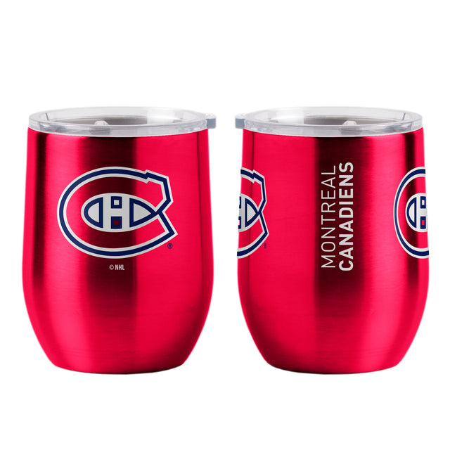 Vaso de viaje ultra curvo de 16 oz de los Montreal Canadiens