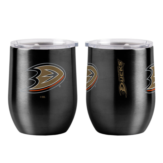 Vaso de viaje Anaheim Ducks de 16 oz con tapa ultra curvada