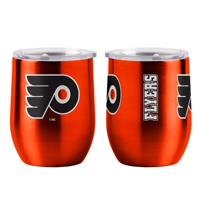 Vaso de viaje ultra curvo de 16 oz de los Philadelphia Flyers