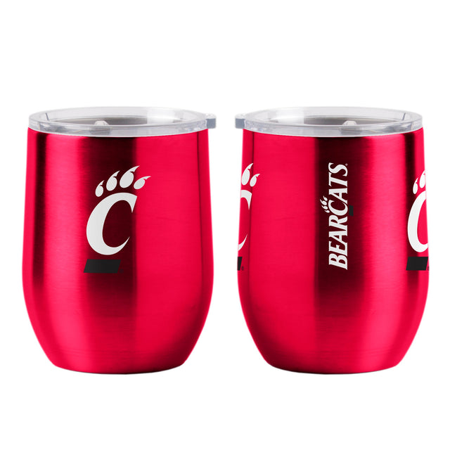 Vaso de viaje ultra curvo de 16 oz de Cincinnati Bearcats