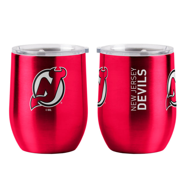 New Jersey Devils Travel Tumbler 16oz Ultra Curved Beverage