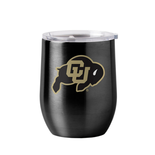 Vaso de viaje ultra curvo de 16 oz de Colorado Buffaloes