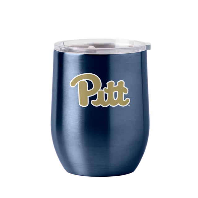 Vaso de viaje ultra curvo de 16 oz de los Pittsburgh Panthers