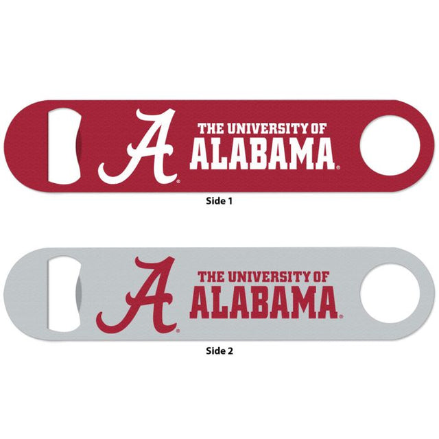 Alabama Crimson Tide Metal Bottle Opener 2 Sided