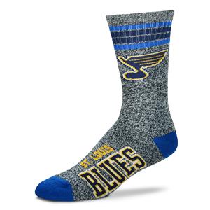 St. Louis Blues - Deuce de 4 rayas jaspeado GRANDE