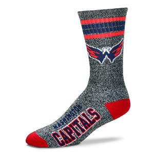 Washington Capitals - Deuce de 4 rayas jaspeadas GRANDE