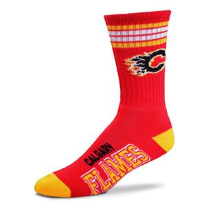 Calgary Flames - Camiseta juvenil de 4 rayas Deuce