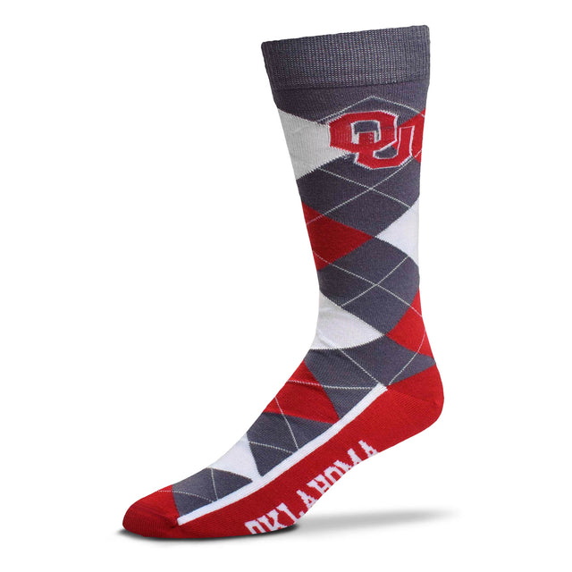 Oklahoma Sooners - Argyle Zoom LARGE