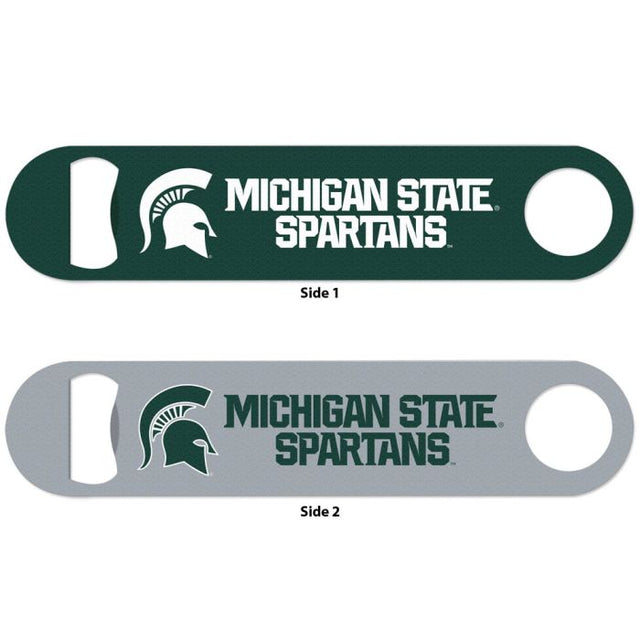 Michigan State Spartans Metal Bottle Opener 2 Sided