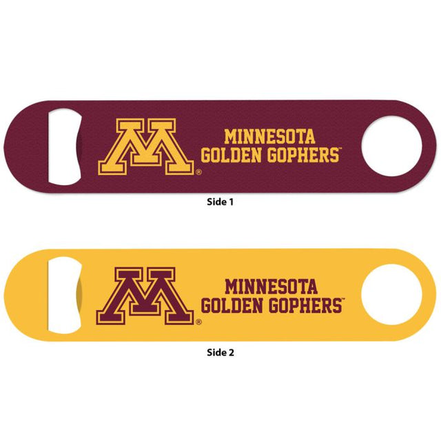 Minnesota Golden Gophers Metal Bottle Opener 2 Sided