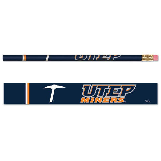 UTEP Miners Pencil 6-pack