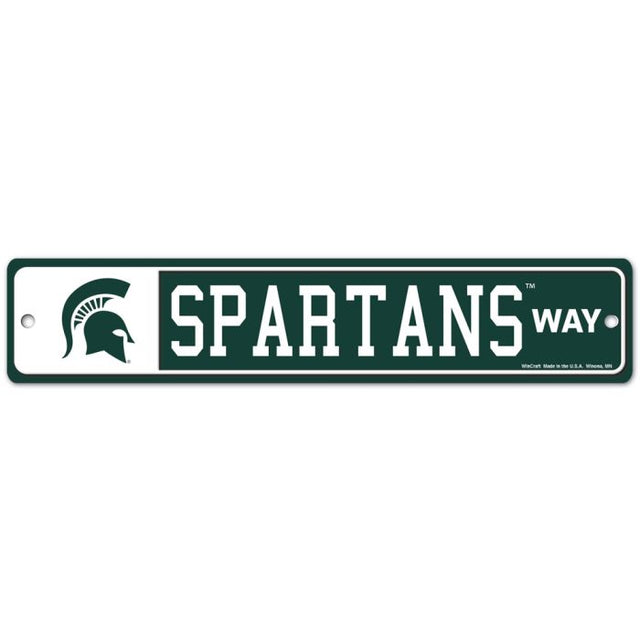 Michigan State Spartans Street / Zone Sign 3.75" X 19"