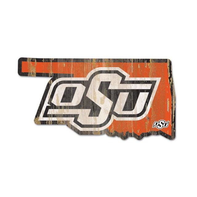 Oklahoma State Cowboys STATE SHAPE