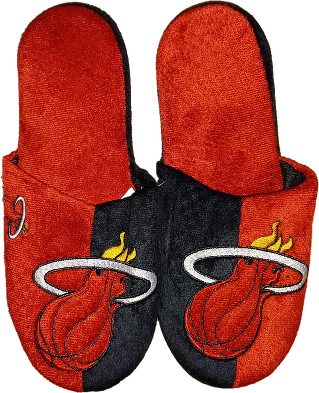 Pantuflas Miami Heat con dos colores - (1 par) - L