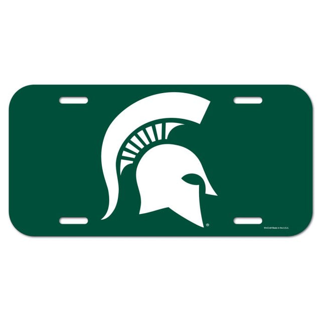 Michigan State Spartans License Plate