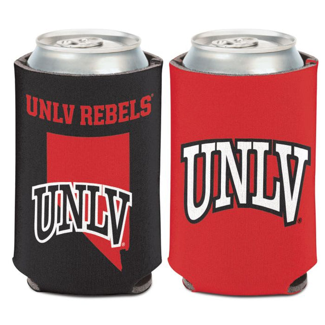 Enfriador de latas STATE SHAPE de UNLV Rebels de 12 oz.