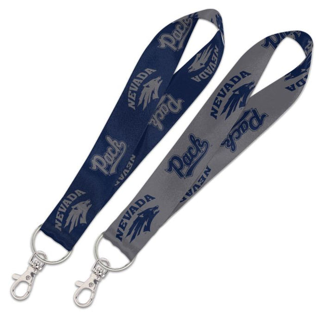 Nevada Wolf Pack Lanyard Key Strap 1"