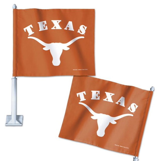 Bandera para auto de Texas Longhorns, 11,75" x 14"