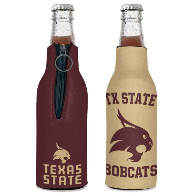 Texas State Bobcats Bottle Cooler