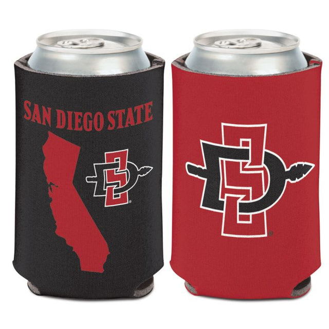 Enfriador de lata STATE SHAPE de San Diego State Aztecs, 12 oz.