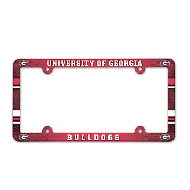 Georgia Bulldogs Lic Plate Frame Full Color