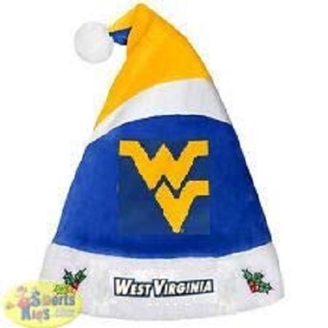 Gorro básico de Papá Noel de los Mountaineers de Virginia Occidental - 2016