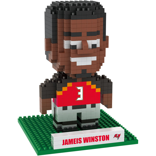 坦帕湾海盗队拼图 3D BRXLZ Jameis Winston #3 设计