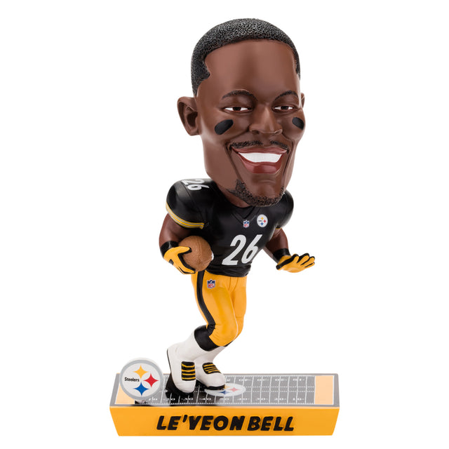 匹兹堡钢人队 Bobble 漫画风格 LeVeon Bell 设计