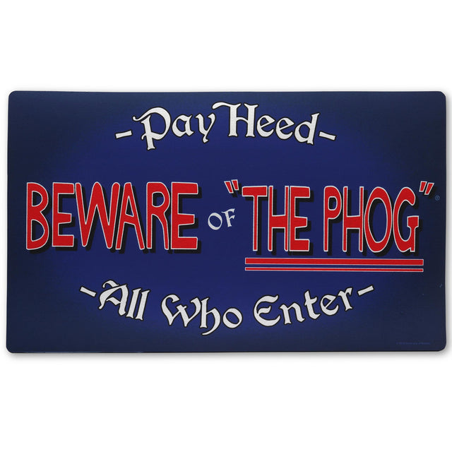 University of Kansas Beware of The Phog Door Mat