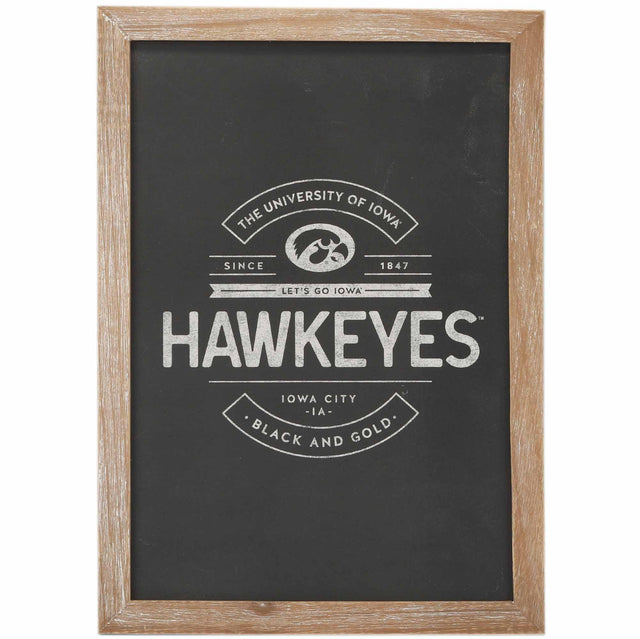 University of Iowa Framed Wood Wall Decor