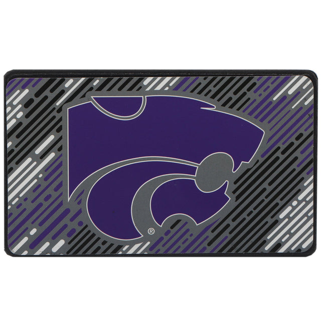 Kansas State University Wildcat Wood Magnet